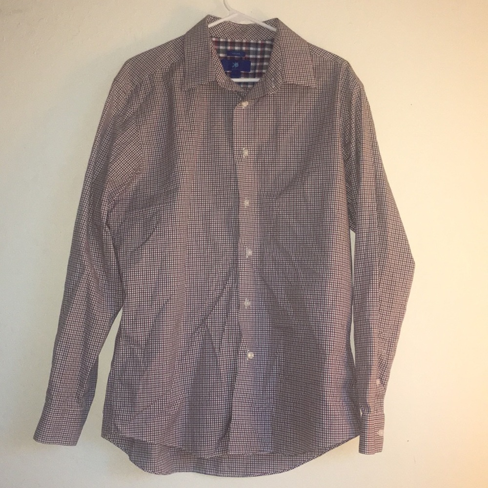 Egara Mens Button Up Shirt Size L